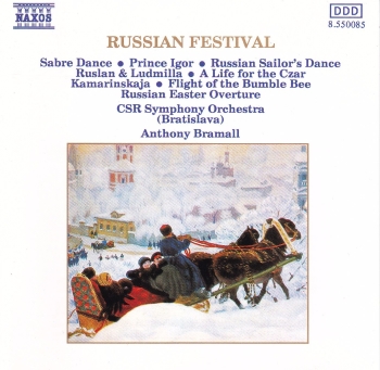 Russian Festival   CSR Symphony Orchestra (Bratislava) Anthony Bramall Conductor  1988 CD