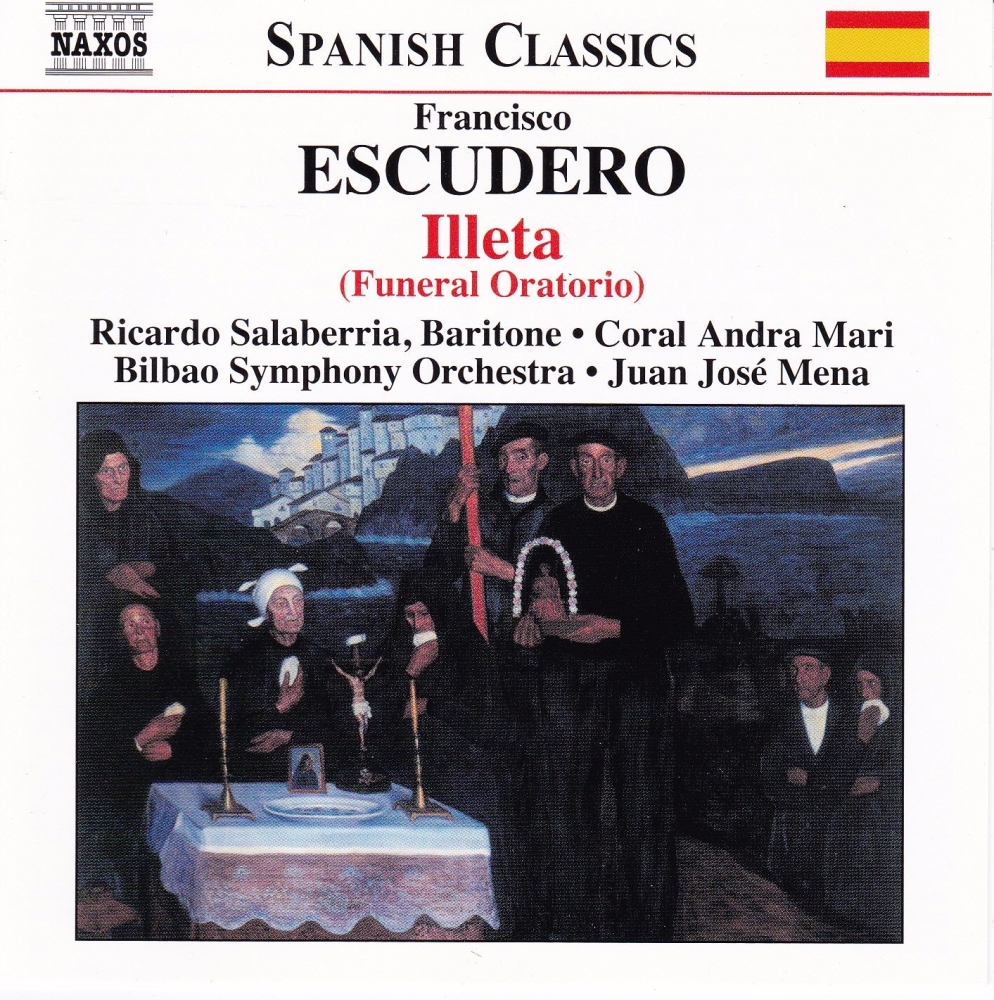 Escudero     Illeta   ( Funeral Oratorio )    CD