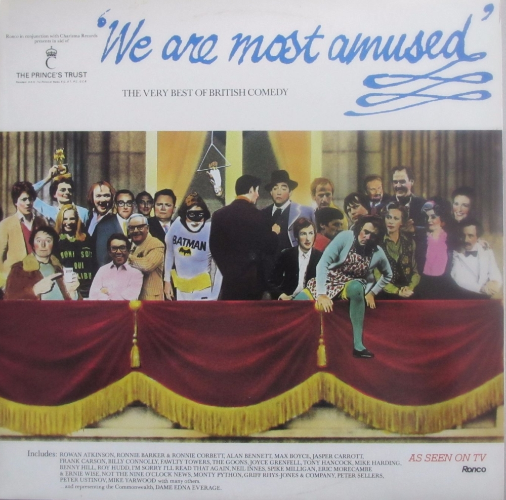 We Are Most Amused - The Very Best Of British Comedy  Double Vinyl Lp 