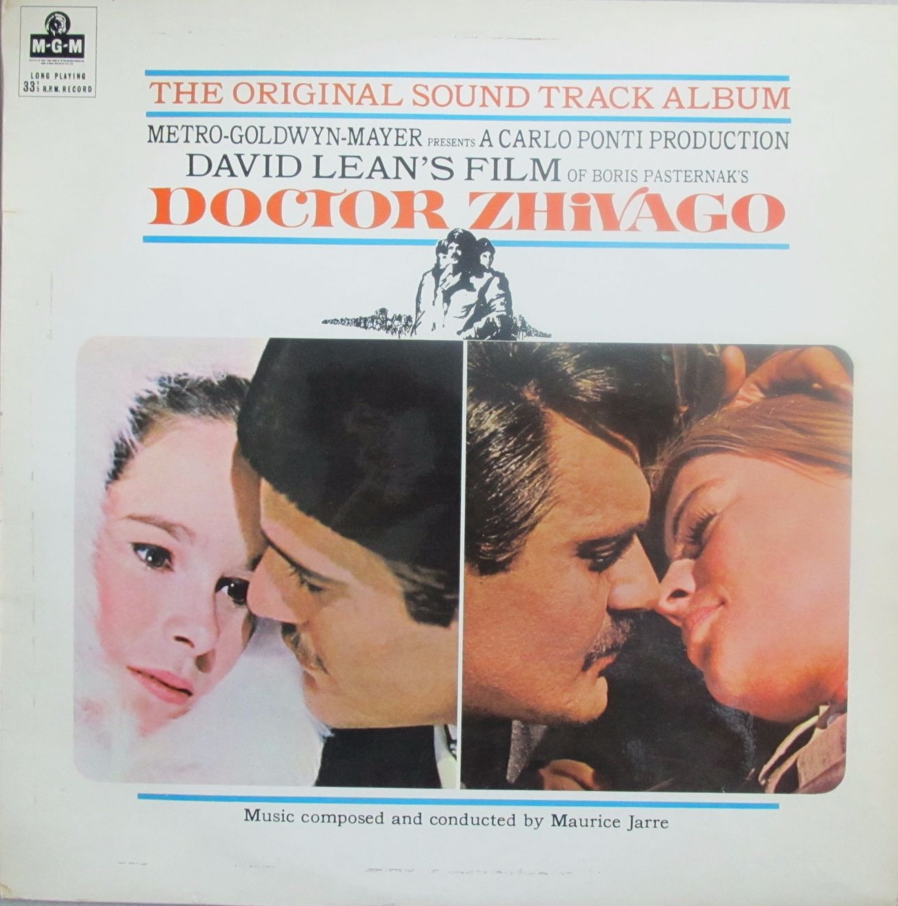 Doctor Zhivago Original Sound Track Album 1966 Vinyl LP PreUsed