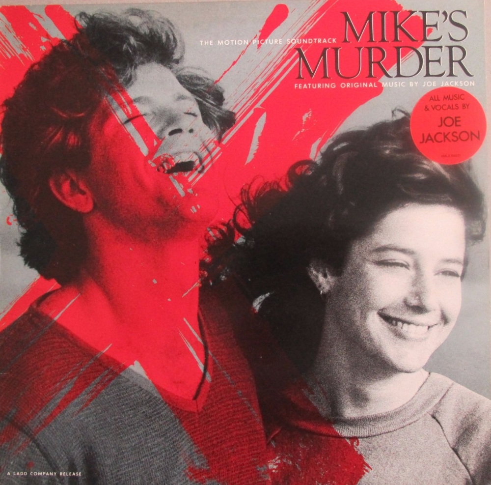Mike's Murder The Motion Picture Soundtrack Music By Joe Jackson  1983 Viny