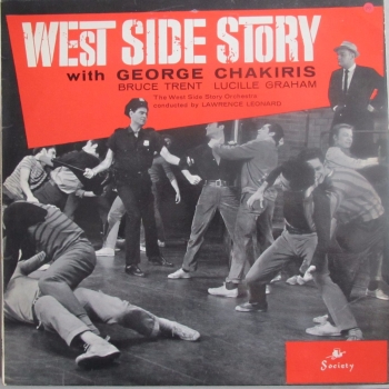 West Side Story  With George Chakiris , The West Side Story Orchestra  1963 Vinyl LP Pre-Used