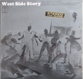 West Side Story With George Chakiris West Side Story Orchestra /Lawrence Leonard 1966 Saga Vinyl LP Pre-Used