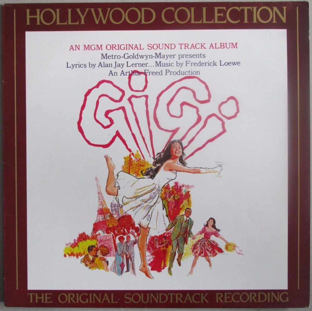 Gigi The Original Soundtrack Recording   1986 Vinyl LP  + Free Poster  Pre-