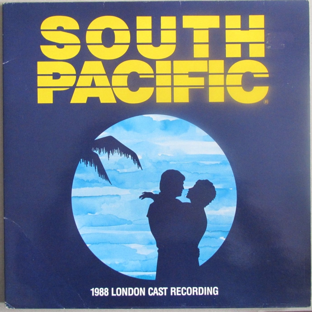 South Pacific  1988 London Cast Recording    Vinyl LP Pre-Used