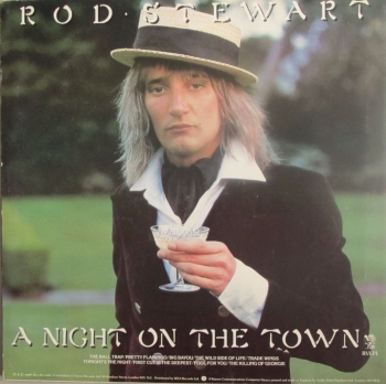 Rod Stewart    A Night On The Town    1976 Vinyl LP   Pre-Used