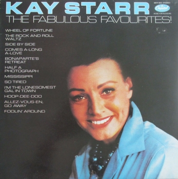 Kay Starr       The Fabulous Favourites !     1984 Vinyl LP   Pre-Used
