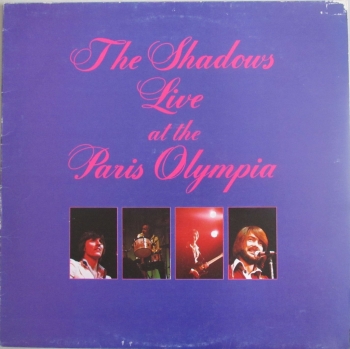 Shadows    The Shadows Live at The Paris Olympia    1975 Vinyl LP  Pre-Used