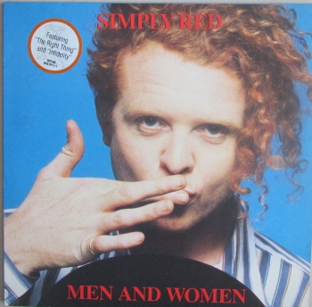 Simply Red      Men And Women     1987 Vinyl LP   Pre-Used
