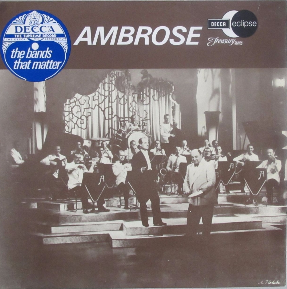Ambrose   The Bands That Matter   (Decca Treasury Series)  Mono Vinyl LP  P