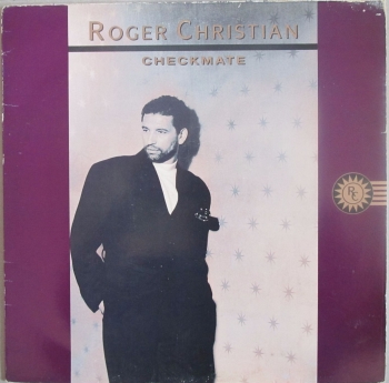 Roger christian    Checkmate    1989 Vinyl LP  Pre-Used
