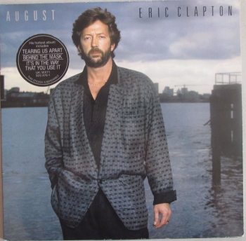 Eric Clapton     August    1986 Gatefold  Vinyl LP     Pre-Used