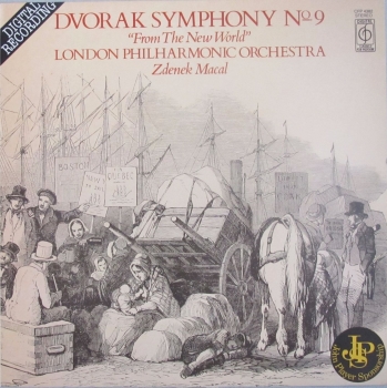 Dvorak      Symphony No.9 "From The New World" London Philharmonic Orchestra Zdenek Macal  1982 Vinyl LP  Pre-Used 