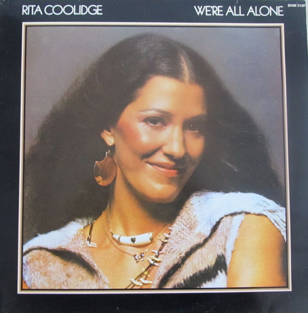 Rita Coolidge      We're All Alone   1977 Vinyl LP   Pre-Used