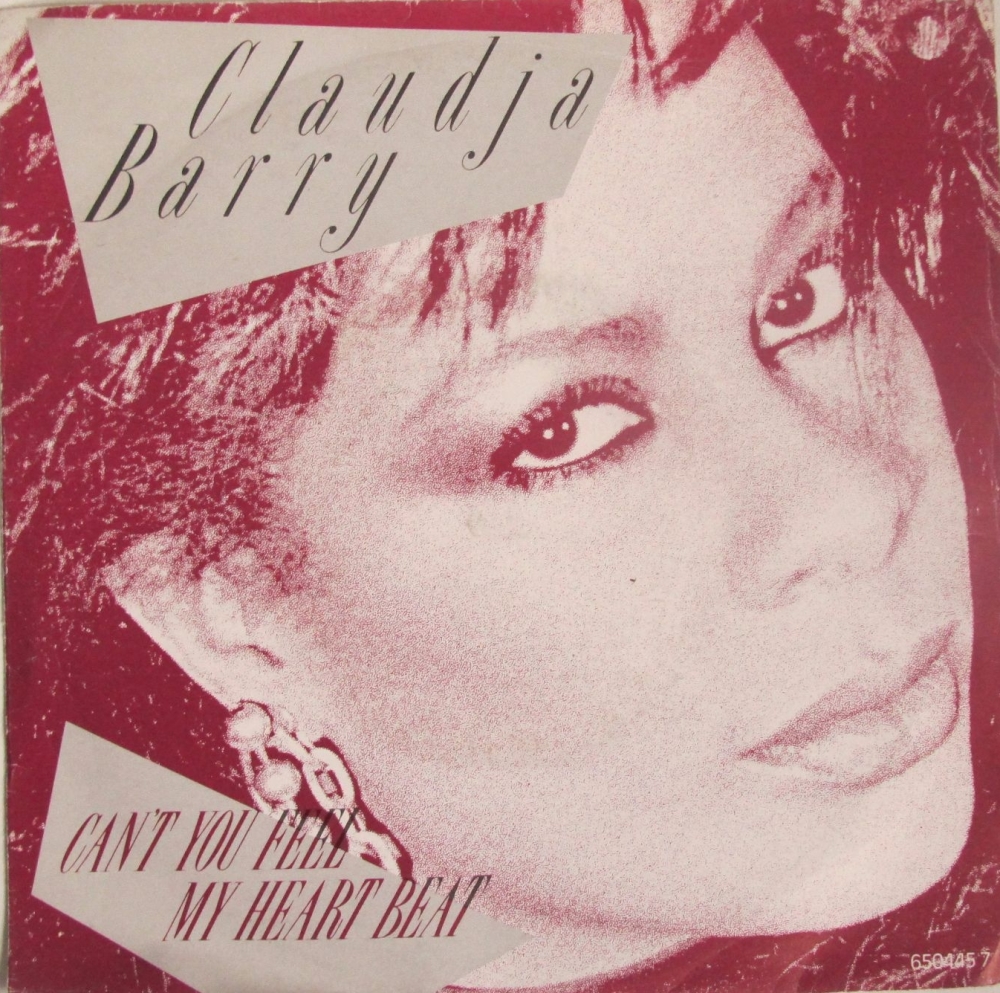 Claudja Barry       Can't You Feel My Heart Beat        1987 Vinyl 7