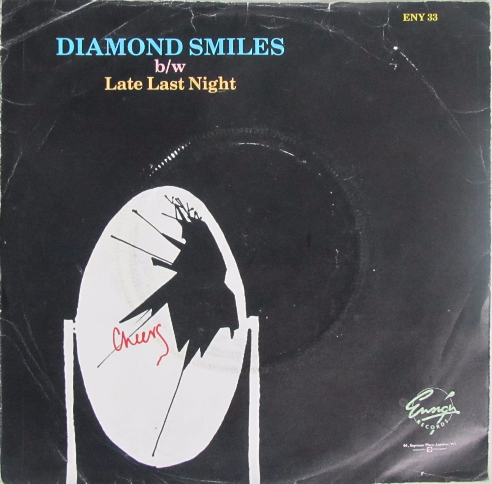 Boomtown Rats       Diamond Smiles       1979 Vinyl 7