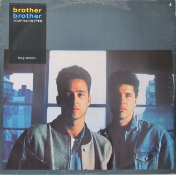 Brother Brother     Temptation Eyes ( Long Version)      1989 Vinyl 12" Single  Pre-Used