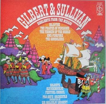 Gilbert & Sullivan  Highlights        Vinyl LP    Pre-Used