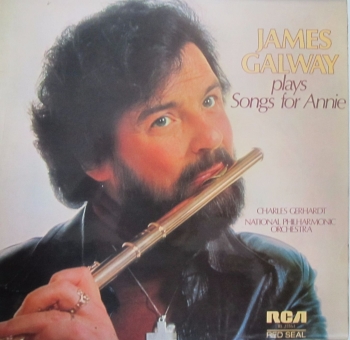 James Galway     Plays Song For Annie       1978 Vinyl LP     Pre-Used
