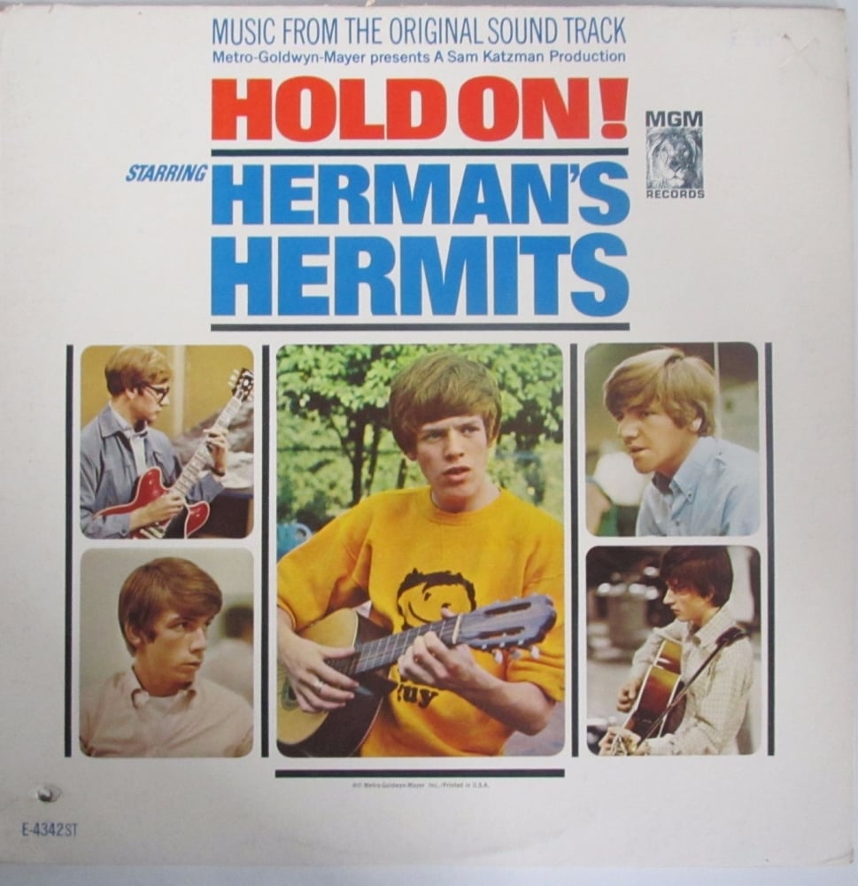 Herman's Hermits    Hold On! Music From The Original Soundtrack   U.S.A. Vi