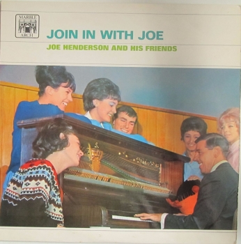 Joe Henderson And His Friends       Join In With Joe            1966 Vinyl LP   Pre-Used