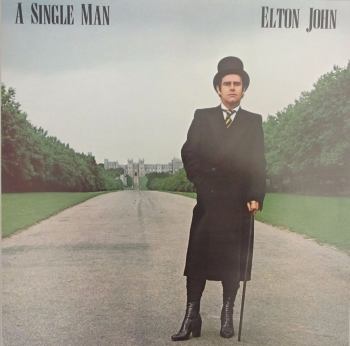 Elton John       A Single Man         1978 Vinyl LP     Pre-Used