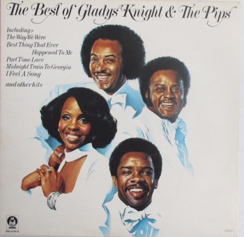 Gladys Knight & The Pips      The Best Of     1976 Vinyl LP      Pre-Used