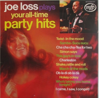 Joe Loss    Plays Your All-Time Party Hits           1971 Vinyl LP    Pre-Used
