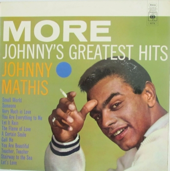 Johnny Mathis    More Johnny' Greatest Hits      1966 Vinyl LP   Pre-Used