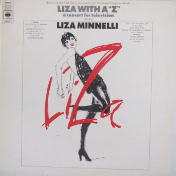 Liza Minnelli   Liza With A "Z" A Concert For Television    1972 Vinyl LP     Pre-Used 