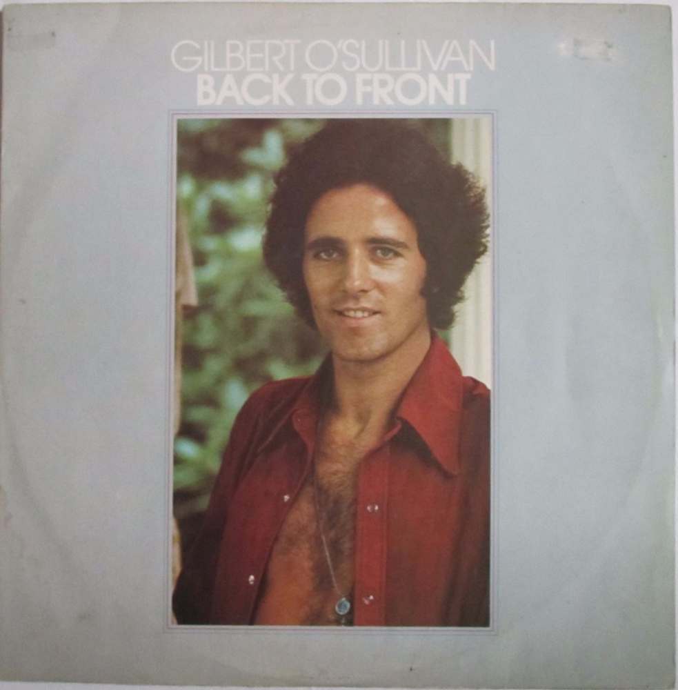 Gilbert O'Sullivan       Back To Front      1972 Vinyl LP    Pre-Used