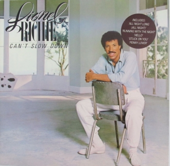 Lionel Richie         Can't Slow Down      1983 Vinyl LP    Pre-Used