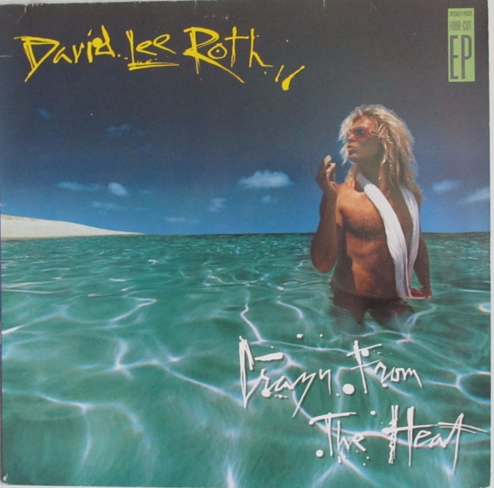 David Lee Roth Crazy From The Heat Four Track EP 1985 12
