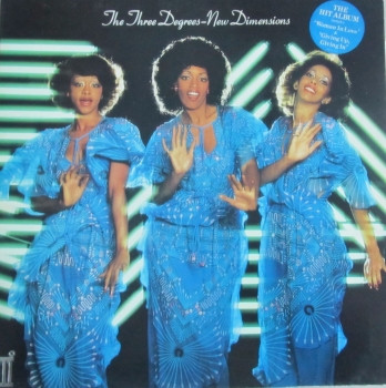The Three Degrees   New Dimensions      1978 Vinyl LP  Pre-Used