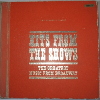 Various Artists       Hits From The Shows      1964  Ten Vinyl LP Box Set     Pre-Used 