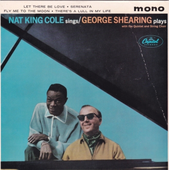 Nat King Cole Sings / George Shearing Plays  Let There Be Love + 3     7" Vinyl Single   Pre-Used