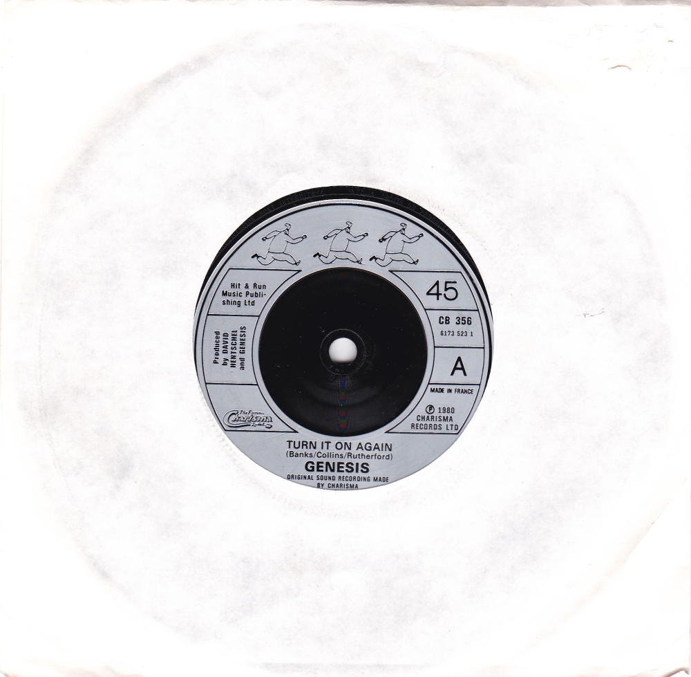 Genesis         Turn It On Again        1980 Vinyl 7