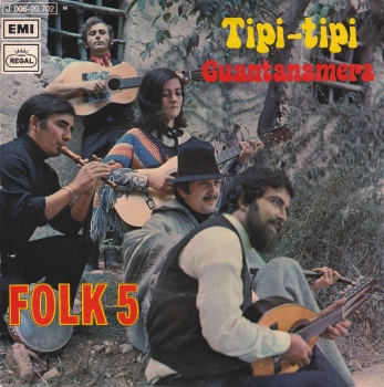 Folk 5        Tipi-Tipi              1971 Vinyl 7" Single    Pre-Used
