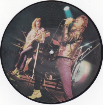 Grand Prix       Life On The Line       1981 Picture Disc Vinyl 7" Single    Pre-Used