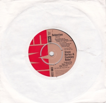Steve Harley & Cockney Rebel       Sebastian     1975 Vinyl 7" Single    Pre-Used