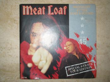 Meat Loaf Midnight at the Lost and Found 2 x 7" vinyl (Gatefold P/S)