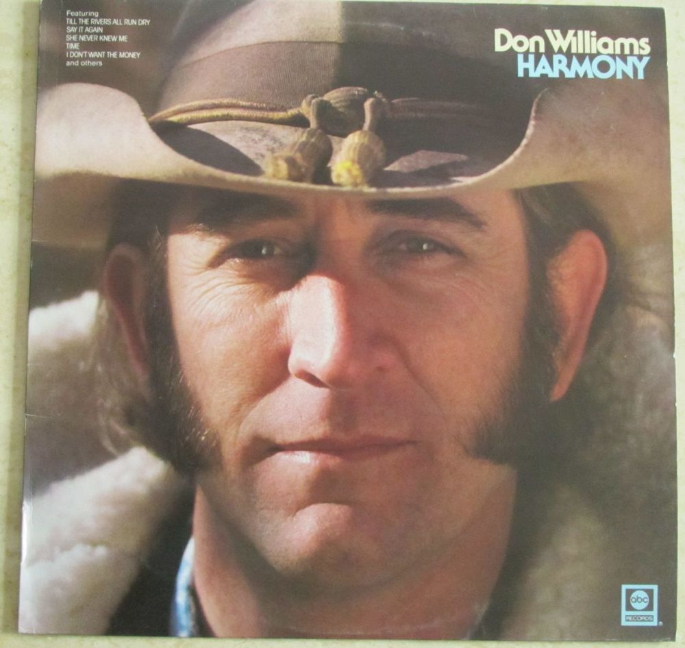 Don Williams Harmony 1976 vinyl LP