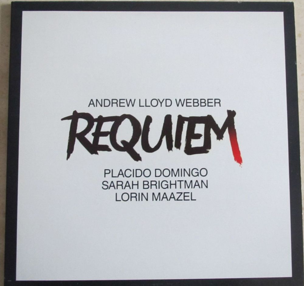 Andrew Lloyd Webber Requiem 1985 Gatefold Vinyl LP