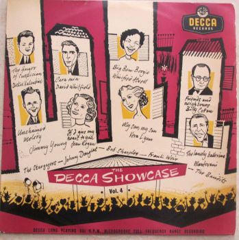 The Decca Showcase volume 4 10" LP