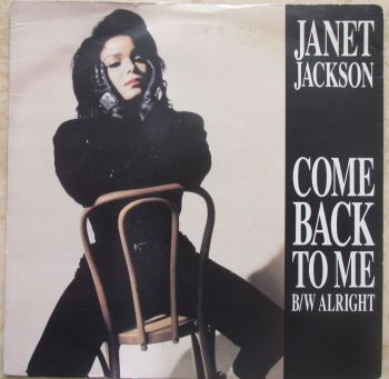 Janet Jackson Come back to me 7" vinyl single