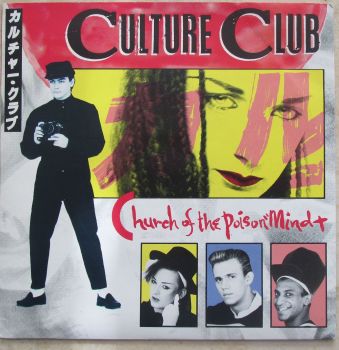 Culture Club Church of the poison mind 7" vinyl single