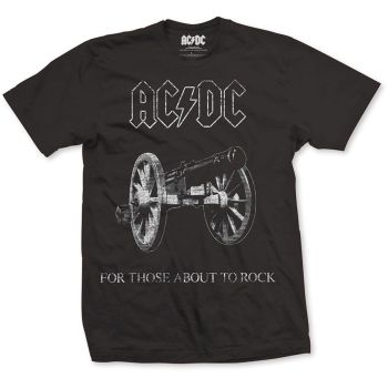 AC/DC About to Rock Black Rock Off  officially licensed T-Shirt