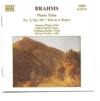 Brahms     Piano Trio No.3 .Trio In A Major     CD