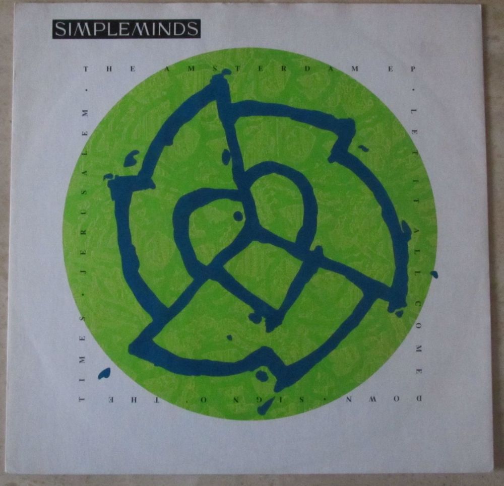 Simple Minds the Amsterdam EP Let it all come down 12