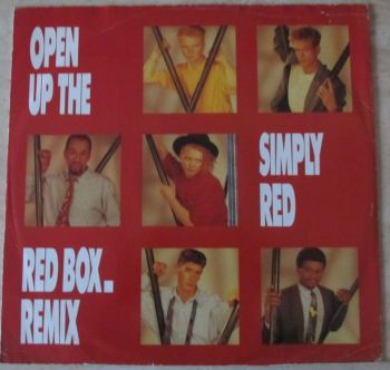 Simply Red Open up the red box remix 12" vinyl single